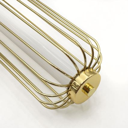 LED-riippuvalaisin vaijerilla BONNIE LED/10W/230V 3000K kultainen