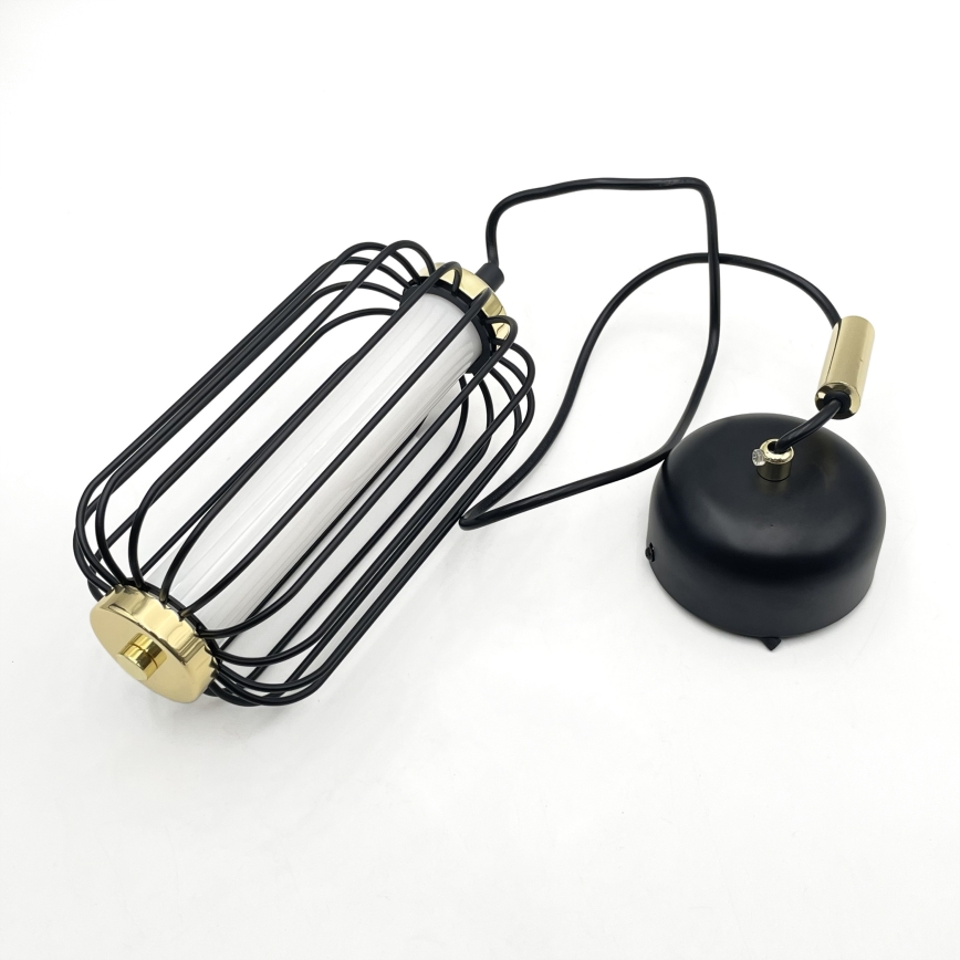 LED-riippuvalaisin vaijerilla BONNIE LED/10W/230V 3000K musta