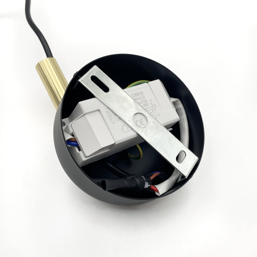 LED-riippuvalaisin vaijerilla BONNIE LED/10W/230V 3000K musta