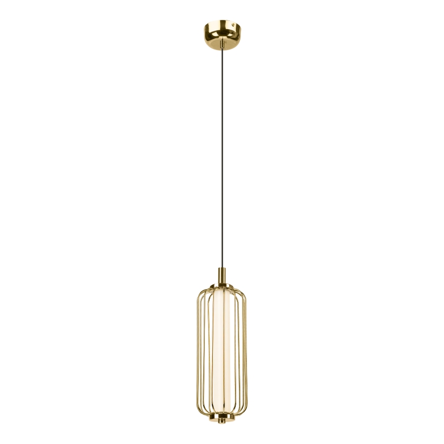 LED-riippuvalaisin vaijerilla BONNIE LED/15W/230V 3000K kultainen