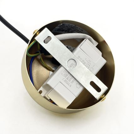 LED-riippuvalaisin vaijerilla BONNIE LED/15W/230V 3000K kultainen