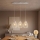 LED-riippuvalaisin vaijerilla BRYLANT 3xE27/60W/230V valkoinen