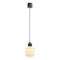 LED-riippuvalaisin vaijerilla CACTUS 3W/230V 3000K musta/valkoinen