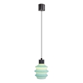 LED-riippuvalaisin vaijerilla CACTUS LED/3W/230V 3000K musta/sininen