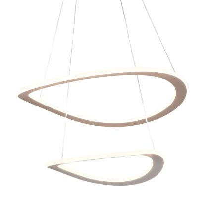 LED-riippuvalaisin vaijerilla CASHMERE LED/75W/230V Ø 59,5 beige