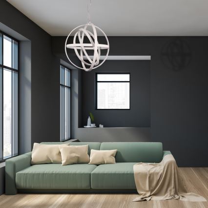 LED-riippuvalaisin vaijerilla COPERNICUS LED/260W/230V valkoinen