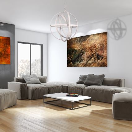 LED-riippuvalaisin vaijerilla COPERNICUS LED/260W/230V valkoinen