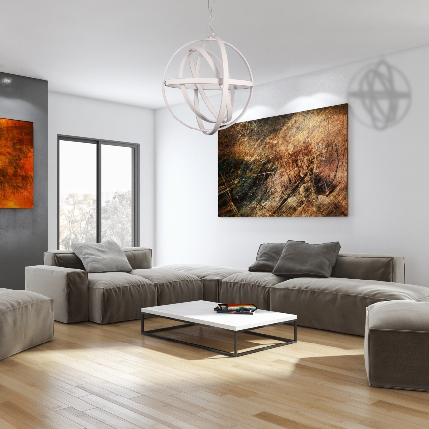 LED-riippuvalaisin vaijerilla COPERNICUS LED/260W/230V valkoinen