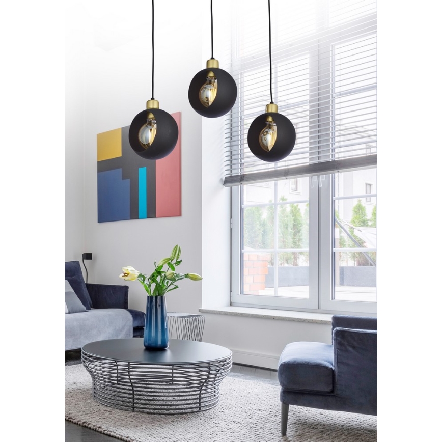 LED-riippuvalaisin vaijerilla CUBUS 3xE27/60W/230V