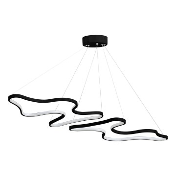 LED-riippuvalaisin vaijerilla DUPLE ARTISAN LED/80W/230V 6500K musta