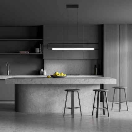 LED-riippuvalaisin vaijerilla FELICJA LED/30W/230V 4000K musta