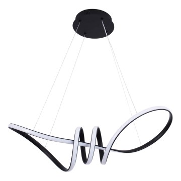 LED-riippuvalaisin vaijerilla FLAVIA LED/44W/230V musta