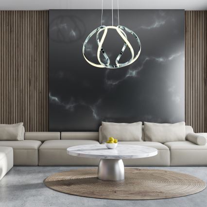 LED-riippuvalaisin vaijerilla GLOBE LED/50W/230V