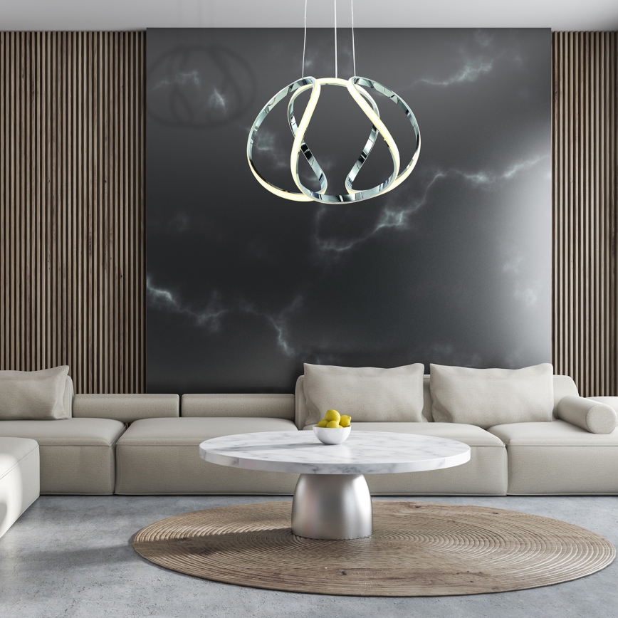 LED-riippuvalaisin vaijerilla GLOBE LED/50W/230V