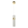 LED-riippuvalaisin vaijerilla LAGOS LED/8W/230V kultainen