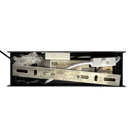 LED-riippuvalaisin vaijerilla LINEA LED/36W/230V 3000/4000/5700K CRI 90 musta