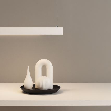 LED-riippuvalaisin vaijerilla LINEA LED/36W/230V 3000/4000/5700K CRI 90 valkoinen
