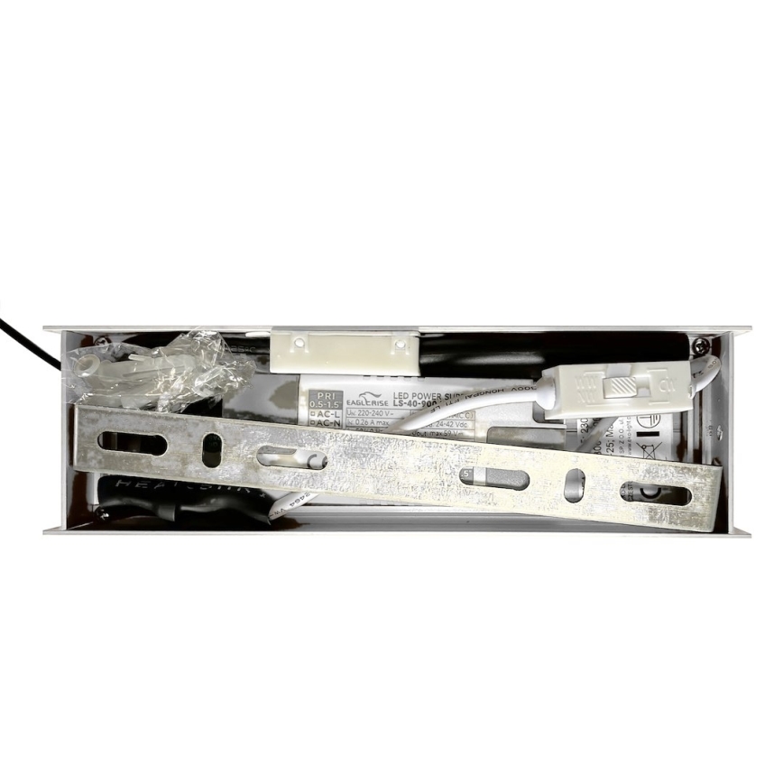 LED-riippuvalaisin vaijerilla LINEA LED/36W/230V 3000/4000/5700K CRI 90 valkoinen