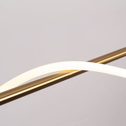 LED-riippuvalaisin vaijerilla MELECA LED/24W/230V 3000/4000/6000K 100 cm kultainen