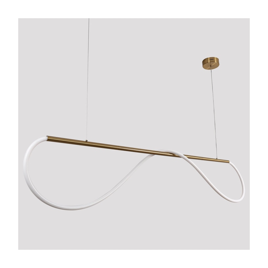 LED-riippuvalaisin vaijerilla MELECA LED/36W/230V 3000/4000/6000K 160 cm kultainen