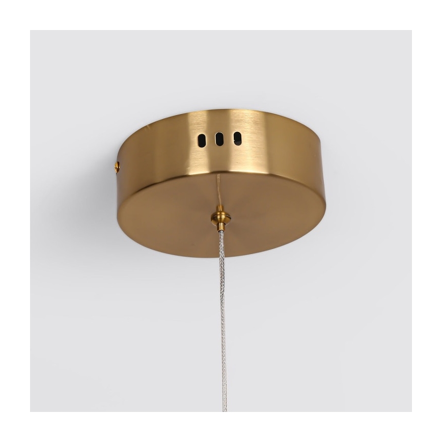 LED-riippuvalaisin vaijerilla MELECA LED/36W/230V 3000/4000/6000K 160 cm kultainen