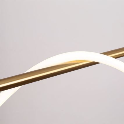 LED-riippuvalaisin vaijerilla MELECA LED/36W/230V 3000/4000/6000K 160 cm kultainen