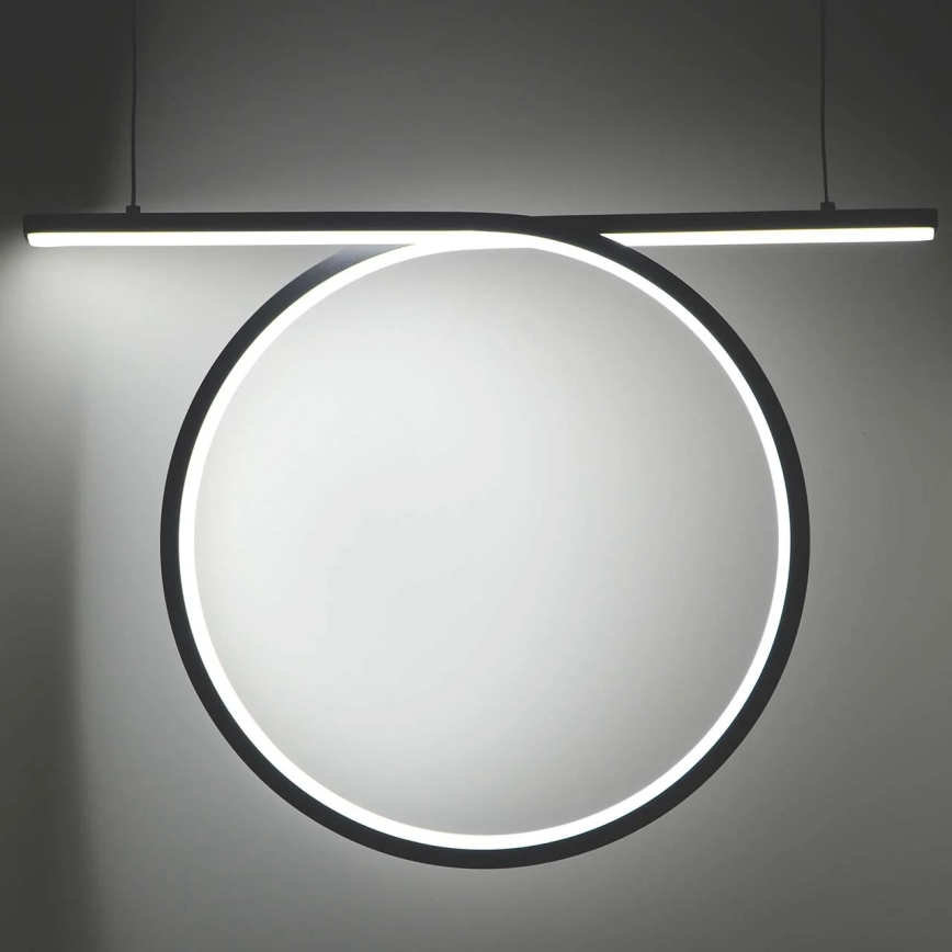 LED-riippuvalaisin vaijerilla ODETTA LED/30W/230V 4000K musta