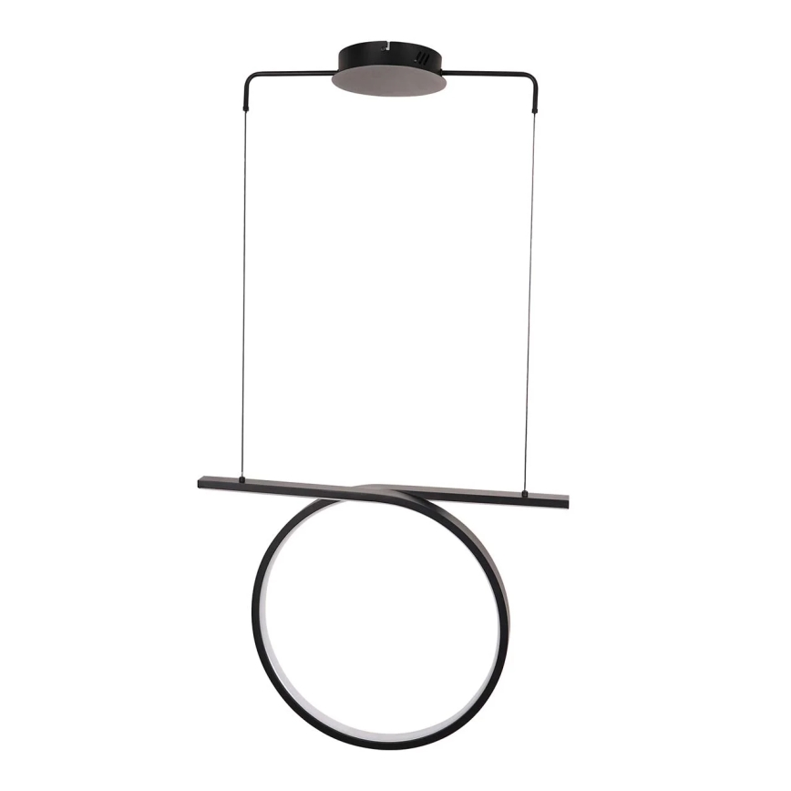 LED-riippuvalaisin vaijerilla ODETTA LED/30W/230V 4000K musta