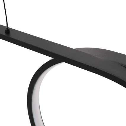 LED-riippuvalaisin vaijerilla ODETTA LED/30W/230V 4000K musta