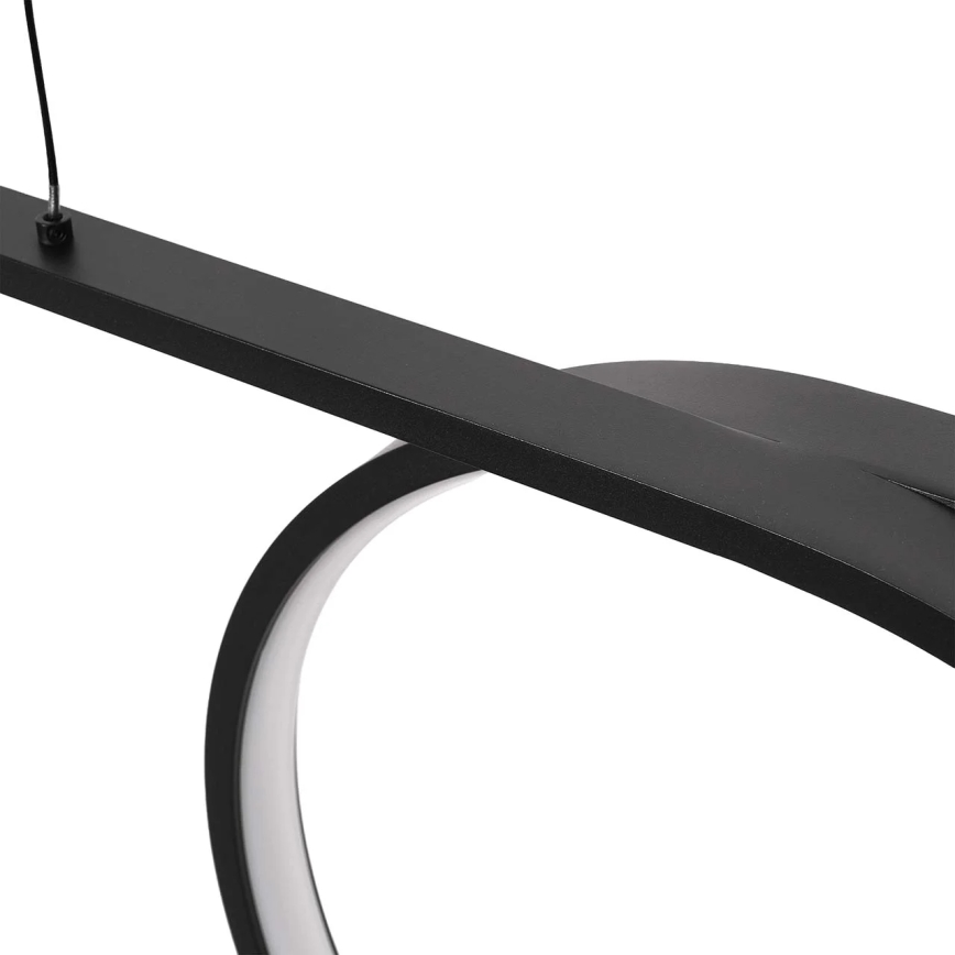 LED-riippuvalaisin vaijerilla ODETTA LED/30W/230V 4000K musta