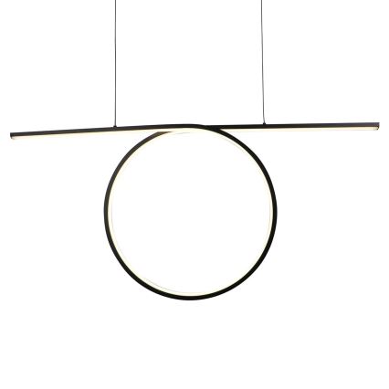 LED-riippuvalaisin vaijerilla ODETTA LED/42W/230V 4000K musta