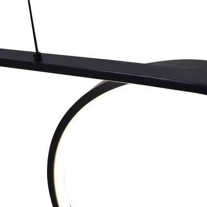 LED-riippuvalaisin vaijerilla ODETTA LED/42W/230V 4000K musta