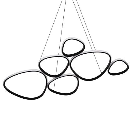 LED-riippuvalaisin vaijerilla PETRA LED/58W/230V 4000K musta