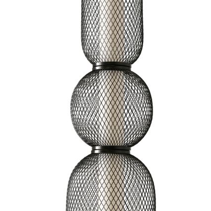 LED-riippuvalaisin vaijerilla PUMA LED/15W/230V halkaisija 14 cm musta