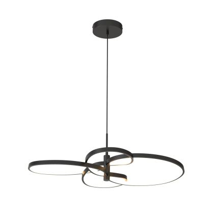 LED-riippuvalaisin vaijerilla RIBBON LED/37W/230V 4000K musta