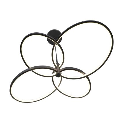 LED-riippuvalaisin vaijerilla RIBBON LED/37W/230V 4000K musta