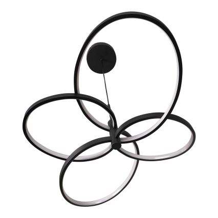 LED-riippuvalaisin vaijerilla RIBBON LED/37W/230V 4000K musta