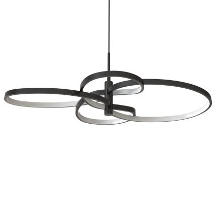 LED-riippuvalaisin vaijerilla RIBBON LED/37W/230V 4000K musta