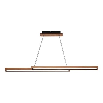 LED-riippuvalaisin vaijerilla SENTO LED/19W/230V, puinen