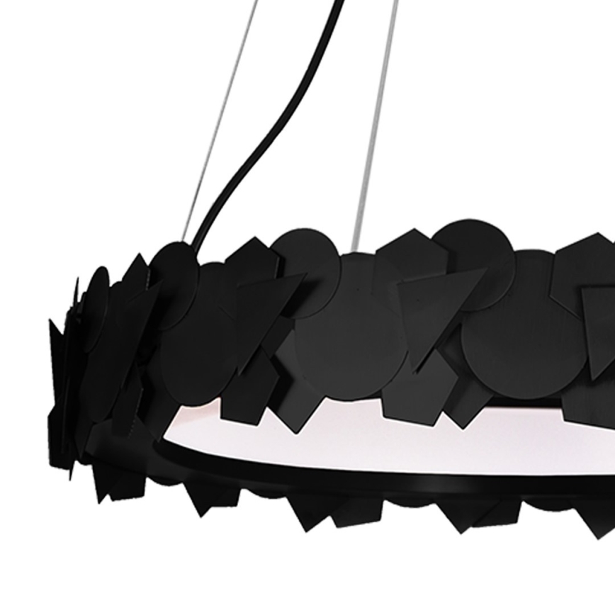 LED-riippuvalaisin vaijerilla SOHO LED/24W/230V musta