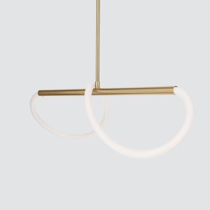 LED-riippuvalaisin vaijerilla SUPREME LED/22W/230V 100 cm, kultainen