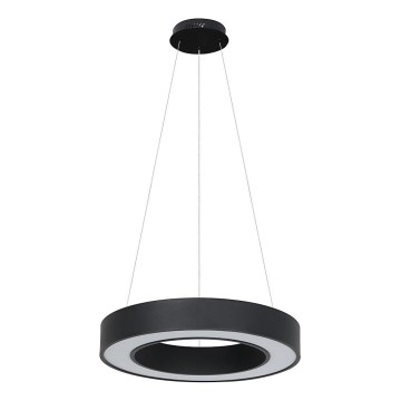 LED-riippuvalaisin vaijerilla UNION LED/40W/230V 3000/4000/6500K, halkaisija 40 cm, musta