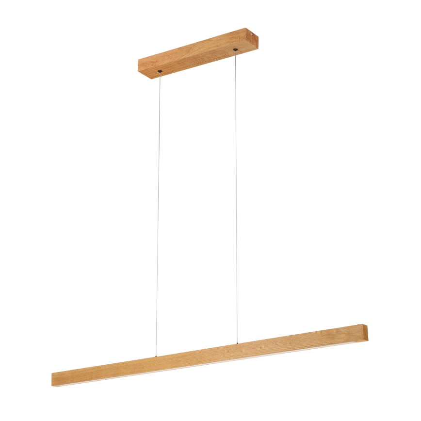 LED-riippuvalaisin vaijerilla VERDE LED/18W/230V 3000K 106 cm tammi