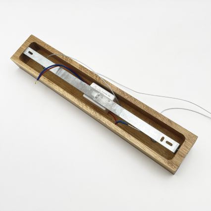 LED-riippuvalaisin vaijerilla VERDE LED/18W/230V 3000K 106 cm tammi