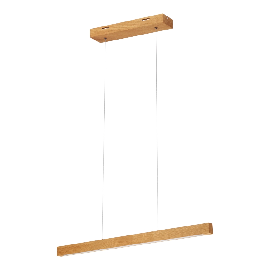 LED-riippuvalaisin vaijerilla VERDE LED/18W/230V 3000K 76 cm tammi