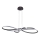 LED-riippuvalaisin vaijerilla VIOLIN LED/40W/230V musta