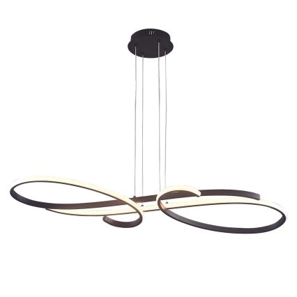 LED-riippuvalaisin vaijerilla VIOLIN LED/40W/230V musta