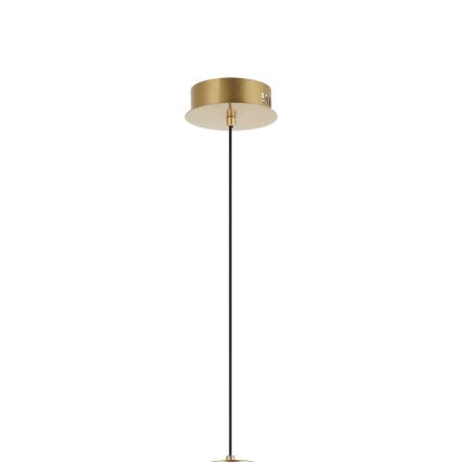 LED-riippuvalaisin vaijerilla ZING LED/19W/230V kultainen