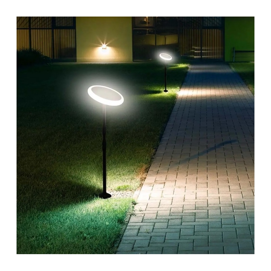 Säädettävä LED-aurinkolamppu GARDEN LED/8W/5V 60-129 cm 4000K IP65 2000 mAh