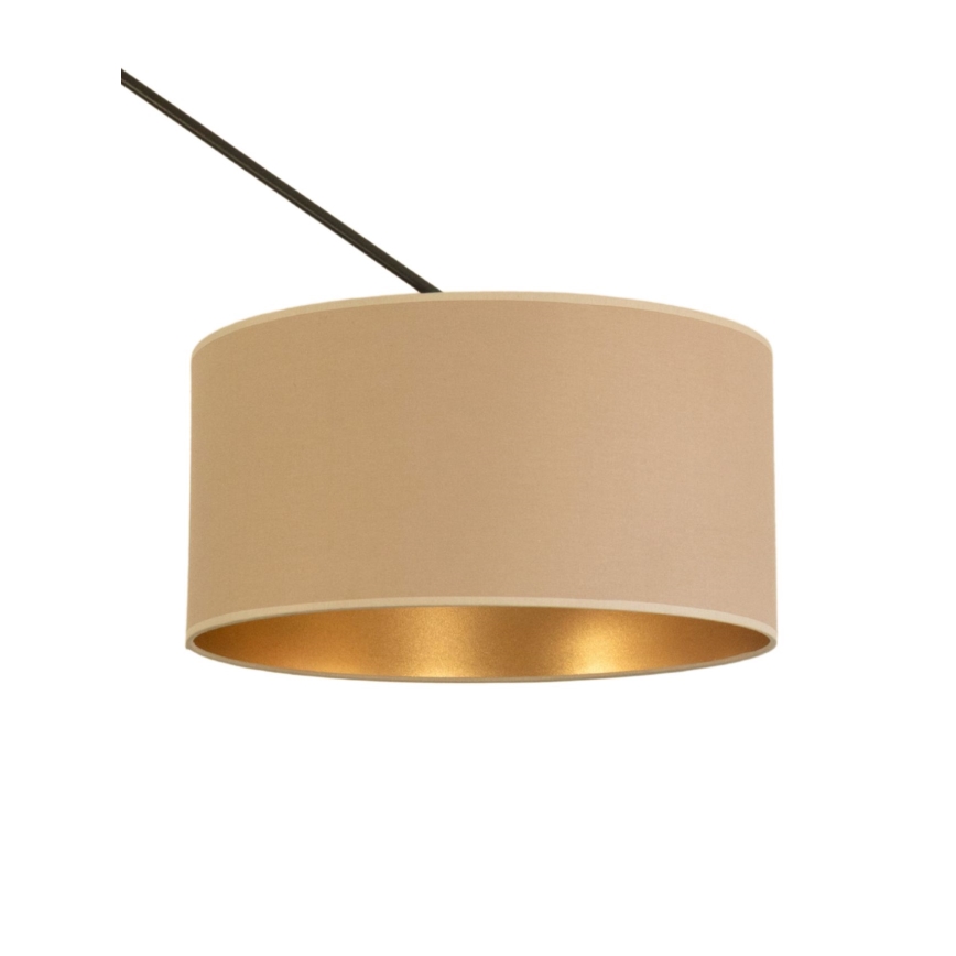 LED-säädettävä kattovalaisin varrella GORTA 1xE27/60W/230V beige/kulta